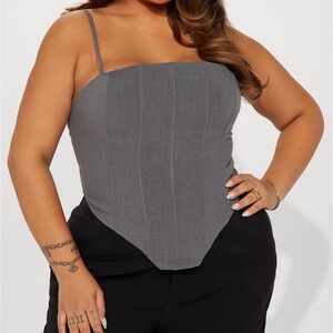 A jackpot corset top